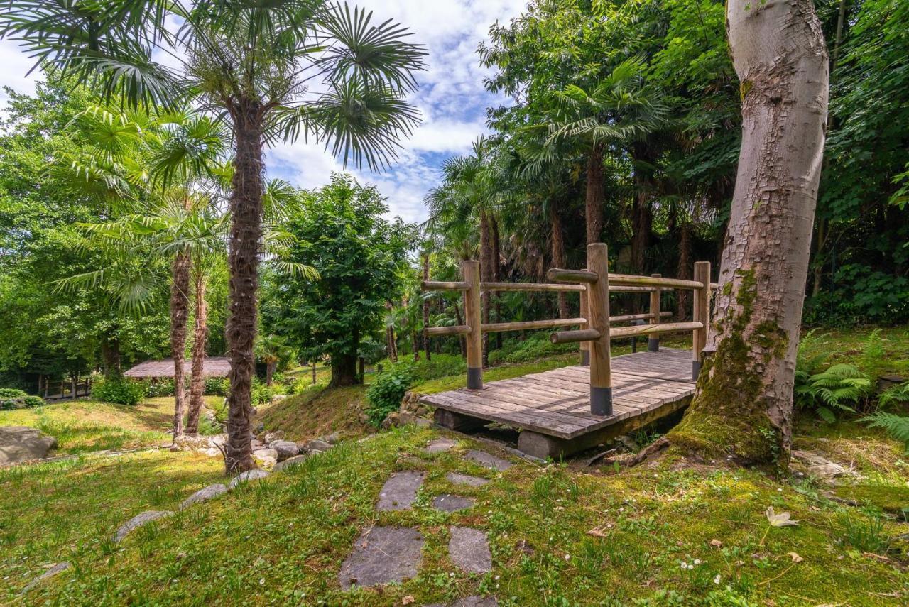 L'Ortensia Della Villa Isabella, Camera Con Vista Lago, Balcone Sul Parco E Bagno Esclusivo All'Esterno Della Camera Stresa Exteriér fotografie